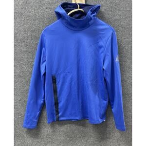 Greyson Cokato Hoodie Mens Medium Blue Performance Golf Stretch Logo